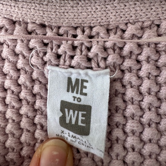 Me to We Light Pink Crew Neck Sweater - Picture 3 of 10